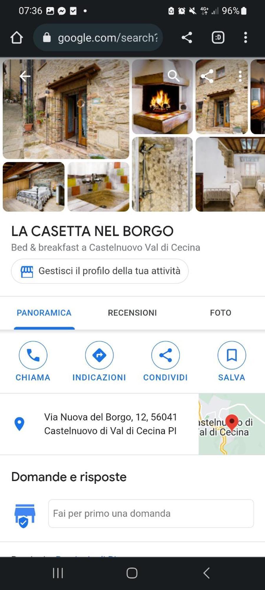 La Casetta Nel Borgo Castelnuovo di Val di Cecina Bilik gambar